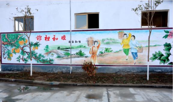 广水乡镇文化墙 乡风文明焕发新活力