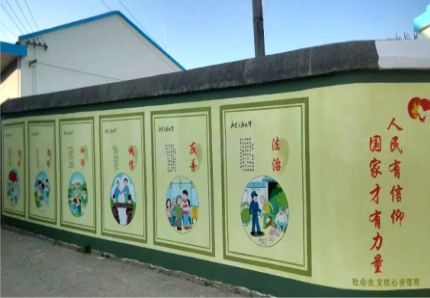 广水文化墙施工攻略