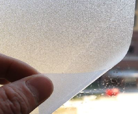 广水玻璃门外面粘广告用什么材料好？