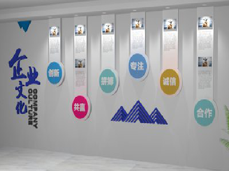 广水企业文化墙需要传递什么办公文化？